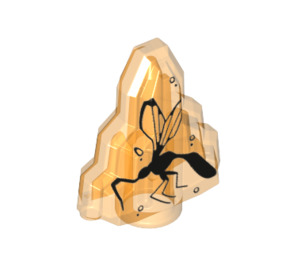 LEGO Orange Transparent Moonstone avec Mosquito (10178 / 21638)