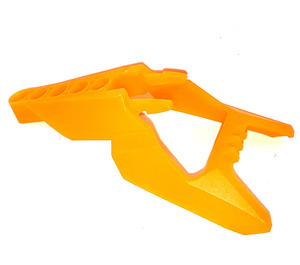 LEGO Transparent Orange Shield for Head (47333)