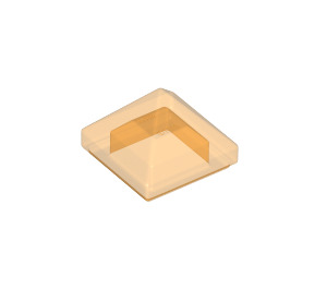 LEGO Transparentes Orange Steigung 1 x 1 x 0.7 Pyramide (22388 / 35344)