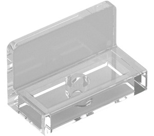 LEGO Transparent Panel 1 x 2 x 1 with Square Corners (4865 / 30010)