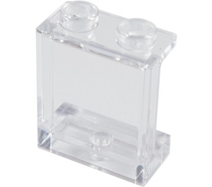 LEGO Transparent Panel 1 x 2 x 2 with Side Supports, Hollow Studs (35378 / 87552)