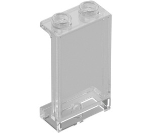 LEGO Transparent Paneel 1 x 2 x 3 mit Seitenstützen - Hohlnoppen (35340 / 87544)