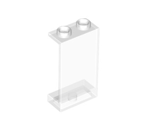 LEGO Transparent Panel 1 x 2 x 3 ohne seitliche Stützen, hohle Bolzen (2362 / 30009)