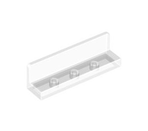LEGO Transparent Panel 1 x 4 mit Abgerundete Ecken (30413 / 43337)