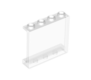 LEGO Transparant Paneel 1 x 4 x 3 met zijsteunen, holle noppen (35323 / 60581)