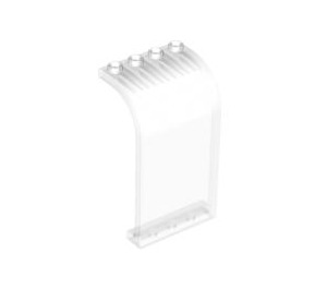 LEGO Transparent Panel 3 x 4 x 6 with Curved Top (2571 / 35251)