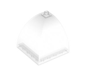 LEGO Transparent Panel 5 x 5 x 3.3 Corner (5925)