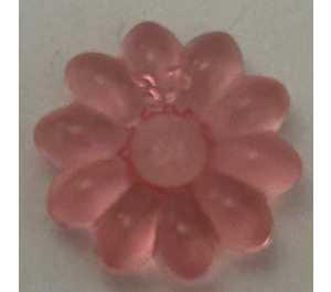 LEGO Transparent Pink Clikits Daisy Small with 10 Petals (45456 / 46282)