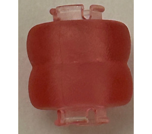 LEGO Transparent Pink Clikits Double Bead with Connectors (45481)