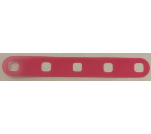 LEGO Transparent Pink Clikits Film Strip 2 x 14 (46869)