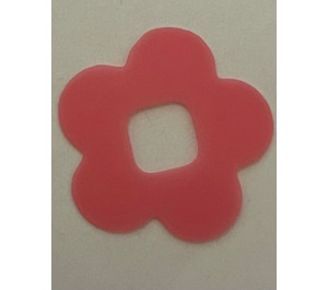 LEGO Rosa transparente Flexible 3x3 Flor con 5 Pétalos (46464)