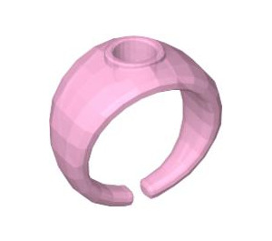LEGO Transparent Pink Ring Ø14,7 - Polished (51686)