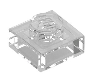 LEGO Transparente Placa 1 x 1 (3024 / 30008)