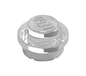 LEGO Transparent assiette 1 x 1 Rond (6141 / 30057)