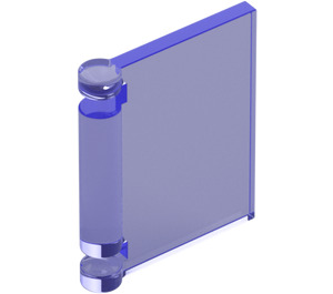 LEGO Violet Transparent Couverture du Livre (24093 / 29167)