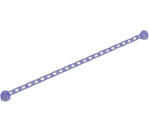 LEGO Transparent Purple Chain with 21 Links (30104 / 60169)