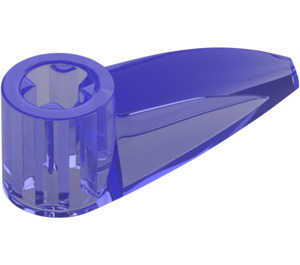 레고 투명한 보라색 갈고리 발톱 ~와 함께 차축 구멍 (바이오니클 눈) (41669 / 48267)