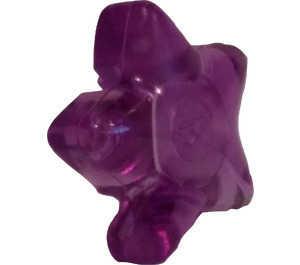 LEGO Morado transparente Clikits Estrella Base 2 x 2 (46286)