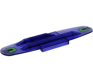 LEGO Transparent Purple Duplo Smart Trans-Code Brick Tunnel (42389)