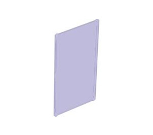 LEGO Violet transparent Verre for Fenêtre 1 x 4 x 6 (35295 / 60803)