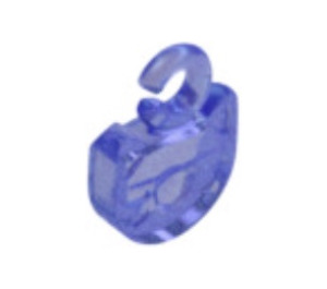 LEGO Transparent Purple Opal Charm - Cat