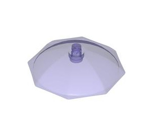 LEGO Violet transparent Sunshade / Umbrella Haut Part 6 x 6 (4094 / 58572)