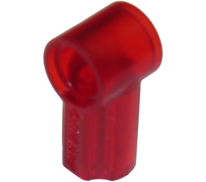 LEGO Transparent Red Angle Connector #1 (32013 / 42127)