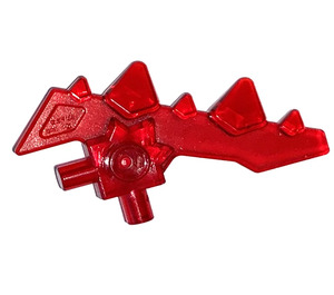 LEGO Transparent Red Blade (23861 / 28683)
