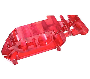 LEGO Transparent Red Connector Block Toa Metru Eye/Brain Stalk (47313)