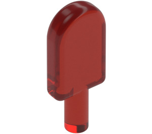 LEGO Transparent Red Ice Lolly (30222 / 32981)