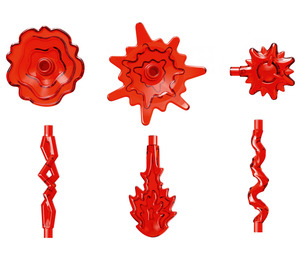 LEGO Transparent Red Magic Spells Accessory Pack (3473)