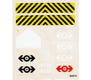 LEGO Transparant Sticker Sheet for Set 4563