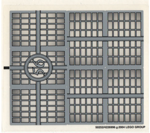 레고 Transparent Sticker Sheet for Set 4856 (50252)
