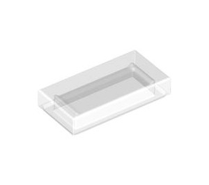 LEGO Transparent Tile 1 x 2 with Groove (3069 / 30070)