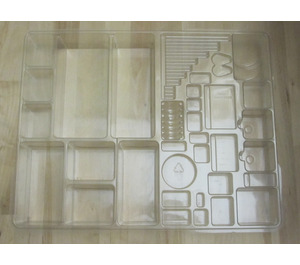LEGO Transparent Tray for Klein Storage Box - 34 Compartments (997251)