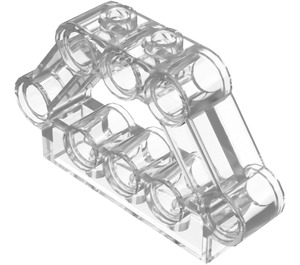 LEGO Transparent V-engine Block Connector (28840 / 32333)