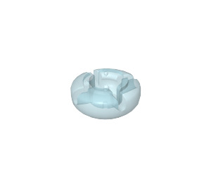 LEGO Transparent Very Light Blue Clickits Round 2 x 2 (45477 / 51509)