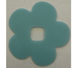 LEGO Transparent Very Light Blue Clikits Film Flower with 5 Petals 4.5 x 4.5