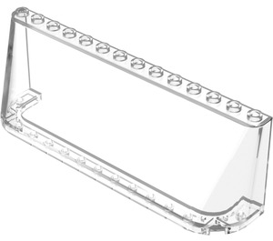 LEGO Transparent Windscreen 14 x 3 x 4 (70495)