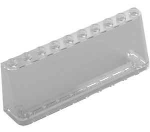 LEGO Transparent Pare-brise 2 x 10 x 3 (24607 / 35159)