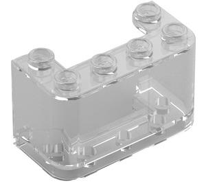 LEGO Transparente Parabrisas 2 x 4 x 2 (4594 / 35160)