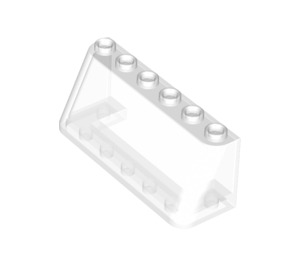 LEGO Transparent Windscreen 2 x 6 x 2 (4176 / 35336)