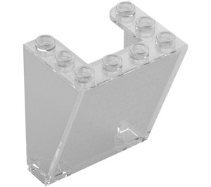 LEGO Transparent Windscreen 3 x 4 x 4 Inverted with Rounded Top Edges (35306 / 72475)