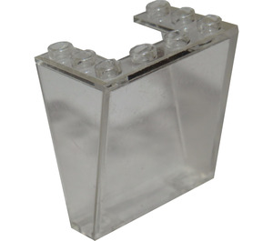 LEGO Transparent Windscreen 3 x 4 x 4 Inverted with Square Top Edges  (4872)