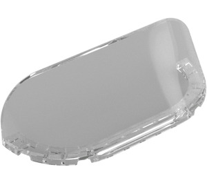 LEGO Transparent Windscreen 4 x 12 x 3 (3571)