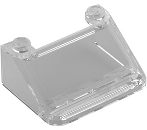 LEGO Transparent Windschutzscheibe 4 x 3 x 1.3 mit Hollow Noppen (35279 / 57783)