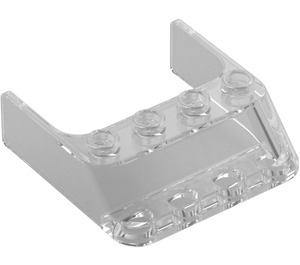 LEGO Transparent Windscreen 4 x 4 x 1 (6238)