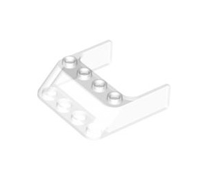 LEGO Transparent Pare-brise 4 x 4 x 1 (6238)