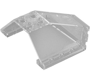 LEGO Transparent Windscreen 6 x 6 x 2 (35331 / 87606)