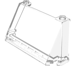 LEGO Transparent Windscreen 8 x 3 x 3 Angle/45/73/73 (20684)